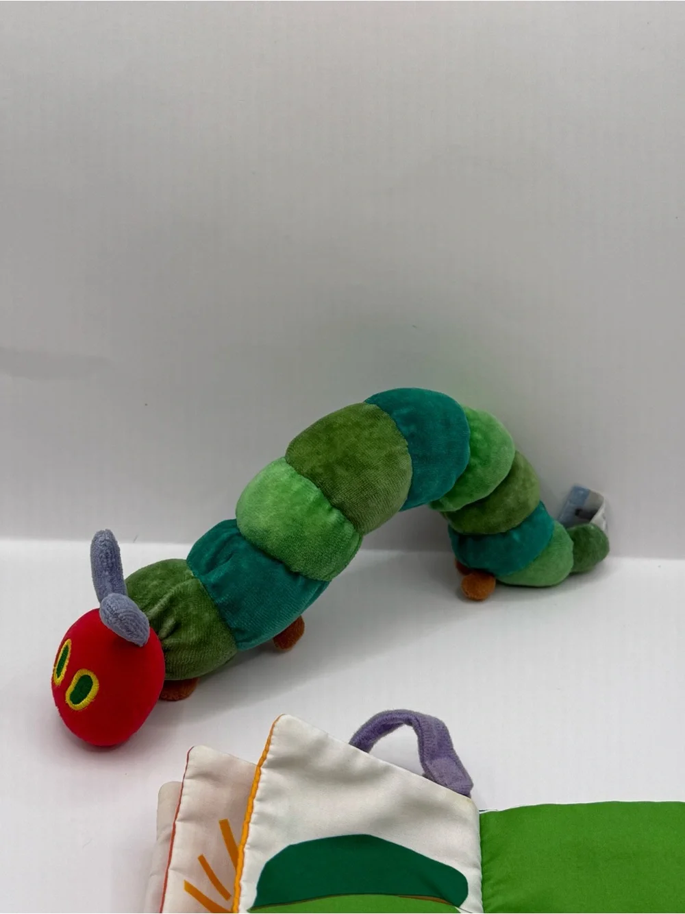Eric Carle Hungry Caterpillar Plush Stuffed Animal and Soft Book